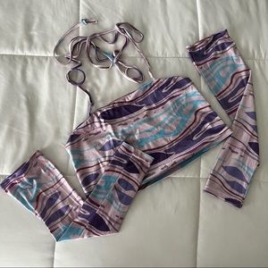 Purple going out top